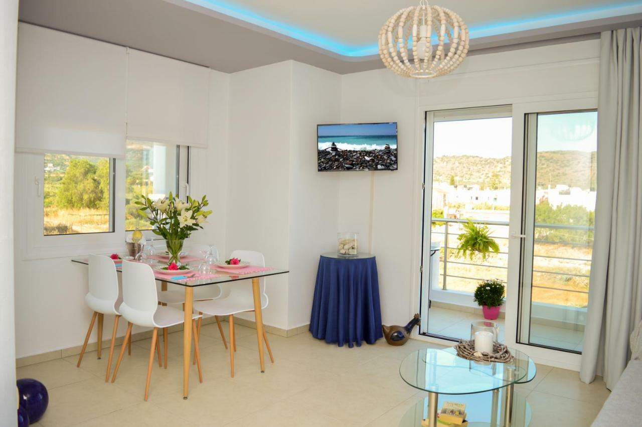 Meltemi Beach Apartments Mílatosz Kültér fotó